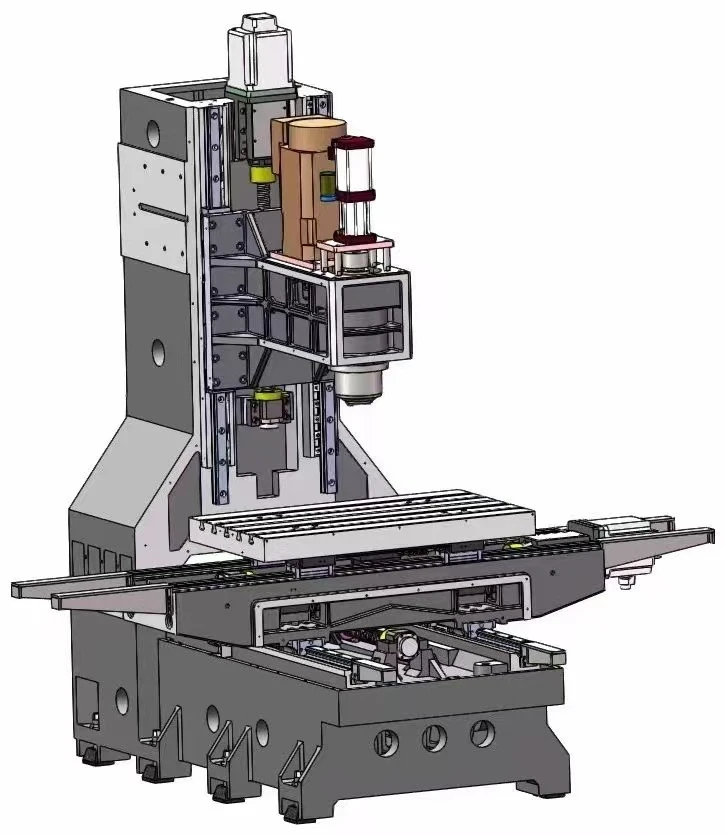 High Precision Vertical Machining Center factory